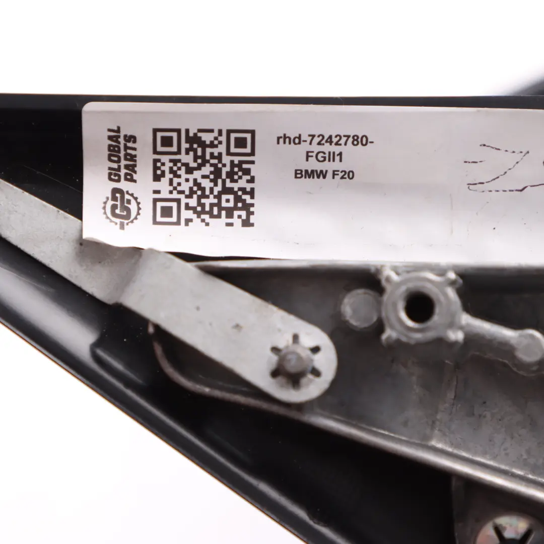 Wing Mirror Door Right O/S Heated High Gloss 6 Pins Ferric Grey II - B55 to BMW F20 with Part number 7242780 BMW F20 Wing Mirror Door Right O/S Heated High Gloss 6 Pins Ferric Grey II - B55 - SKU rhd-7242780-FGII1 - Part number 7242780