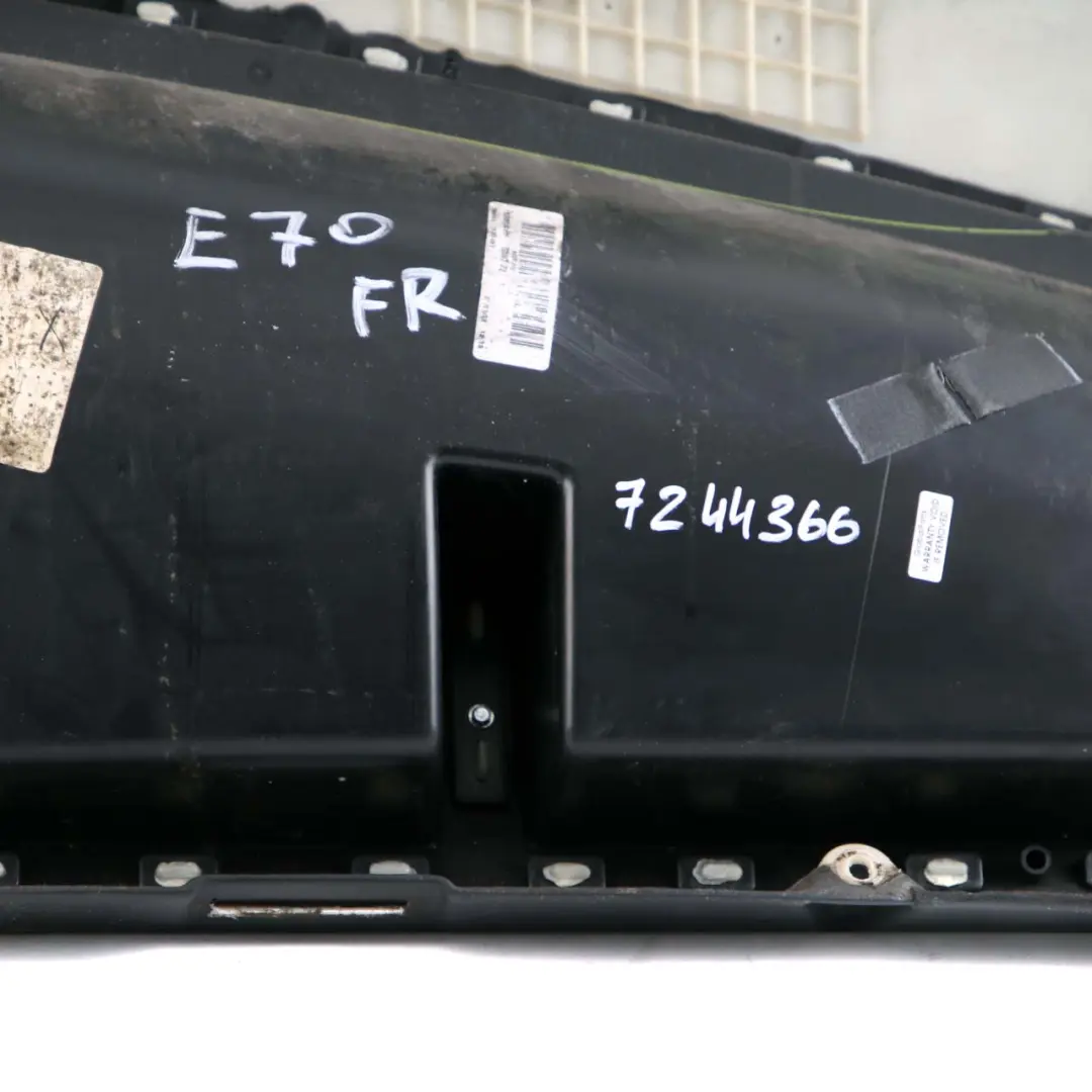 Front Right O/S Door Card Lining Fabric Leather Nevada Black to BMW X5 E70 with Part number 7244366 BMW X5 E70 Front Right O/S Door Card Lining Fabric Leather Nevada Black - SKU rhd-7244366 - Part number 7244366