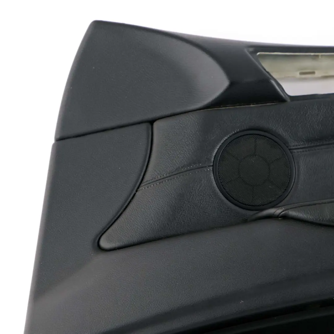 BMW X5 E70 Front Right O/S Door Card Lining Fabric Leather Nevada Black - SKU rhd-7244366 - Part number 7244366