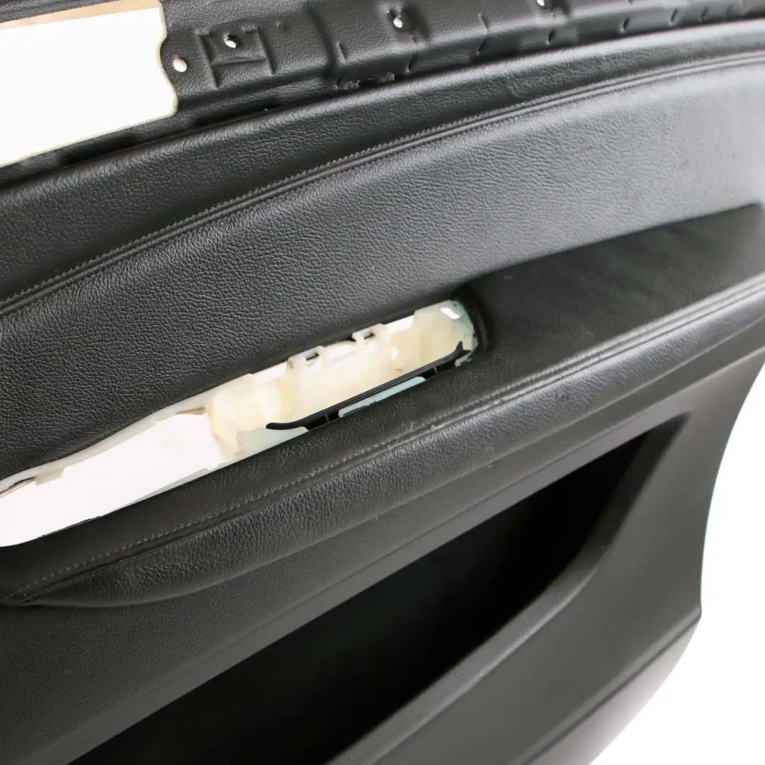 BMW X5 E70 Front Right O/S Door Card Lining Fabric Leather Nevada Black - SKU rhd-7244366 - Part number 7244366