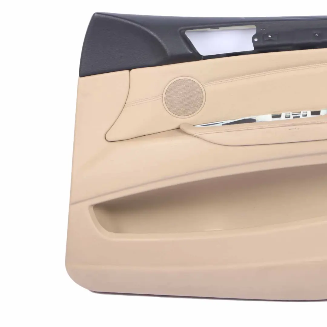 Door Card Front Right O/S Lining Fabric Leather Nevada Beige to BMW X5 E70 with Part number 7244368 BMW X5 E70 Door Card Front Right O/S Lining Fabric Leather Nevada Beige - SKU rhd-7244368 - Part number 7244368