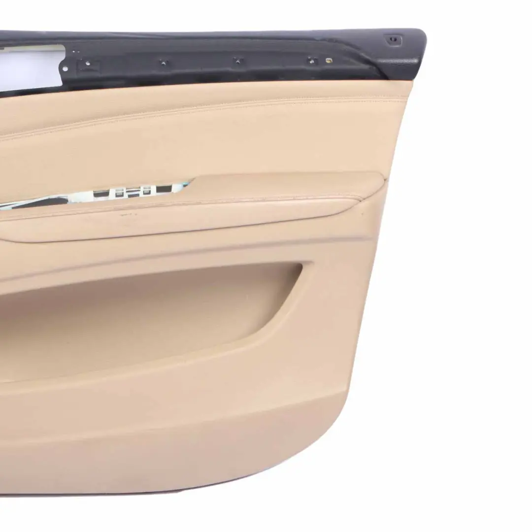 Door Card Front Right O/S Lining Fabric Leather Nevada Beige to BMW X5 E70 with Part number 7244368 BMW X5 E70 Door Card Front Right O/S Lining Fabric Leather Nevada Beige - SKU rhd-7244368 - Part number 7244368