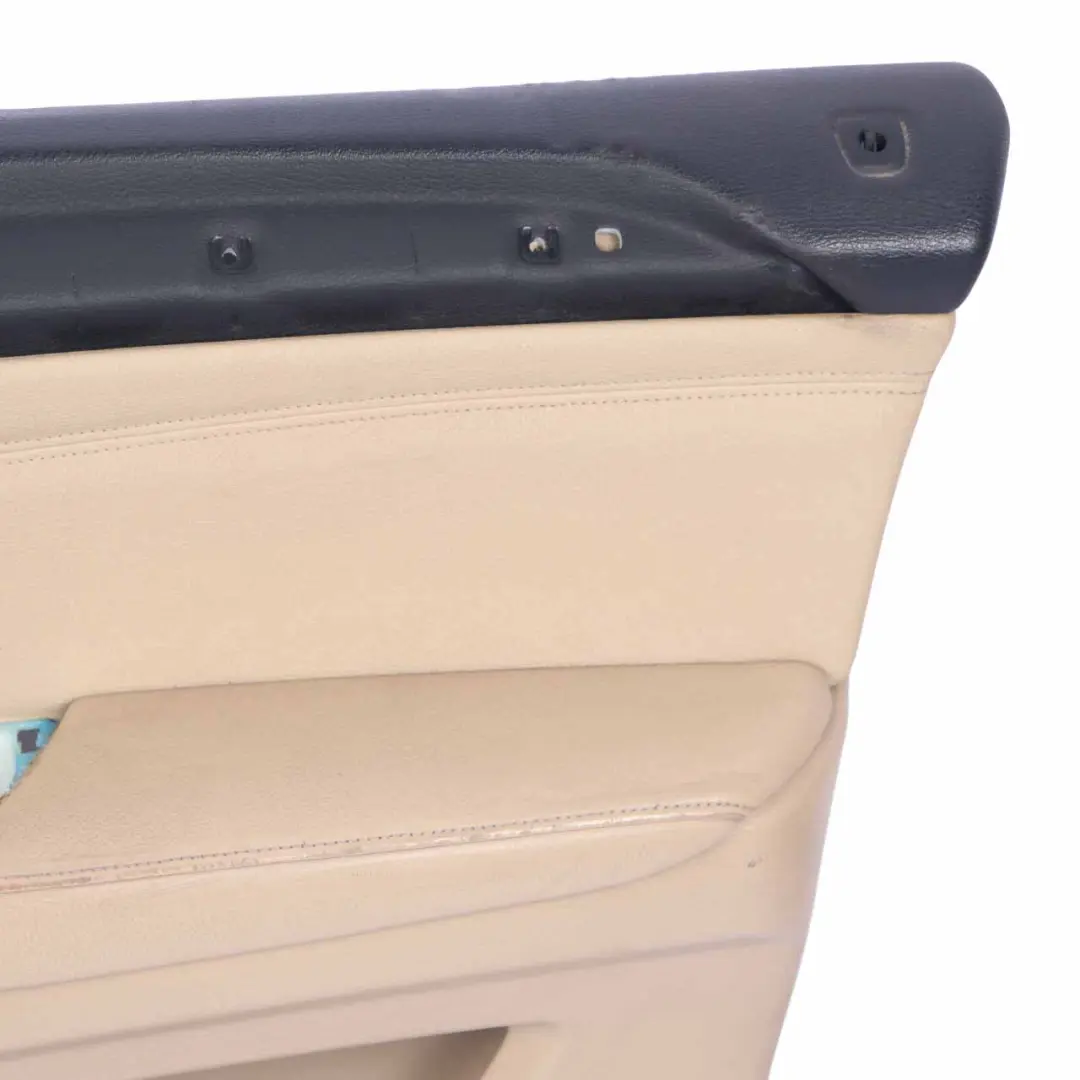 BMW X5 E70 Door Card Front Right O/S Lining Fabric Leather Nevada Beige - SKU rhd-7244368 - Part number 7244368