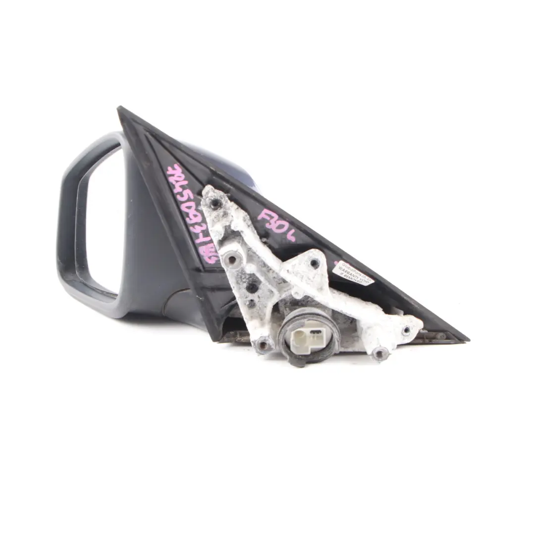 BMW 3 Series F30 F31 Heated Left Wing Mirror N/S Imperial Blau Brillant A89 - SKU rhd-7245093-IBB - Part number 7245093