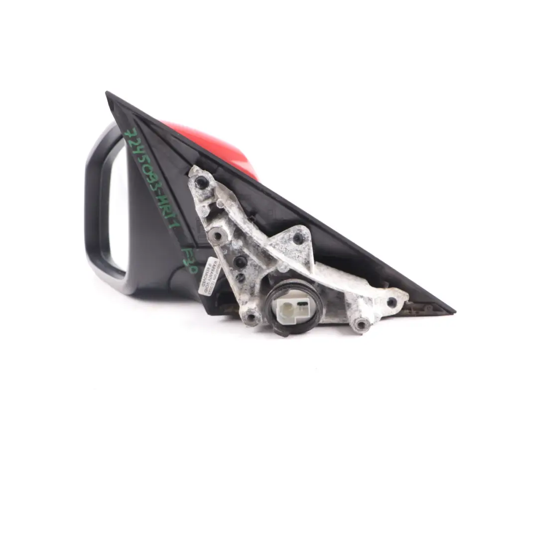  Wing Mirror BMW F30 F31 Heated Door Left N/S 6 Pins Melbourne Red Metallic A75 - SKU rhd-7245093-MRT1 - Part number 7245093
