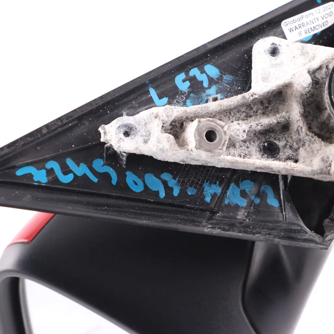 Wing Mirror BMW F30 F31 Heated Door Left N/S 6 Pins Melbourne Red Metallic A75 to with Part number 7245093 Wing Mirror BMW F30 F31 Heated Door Left N/S 6 Pins Melbourne Red Metallic A75 - SKU rhd-7245093-MRT2 - Part number 7245093