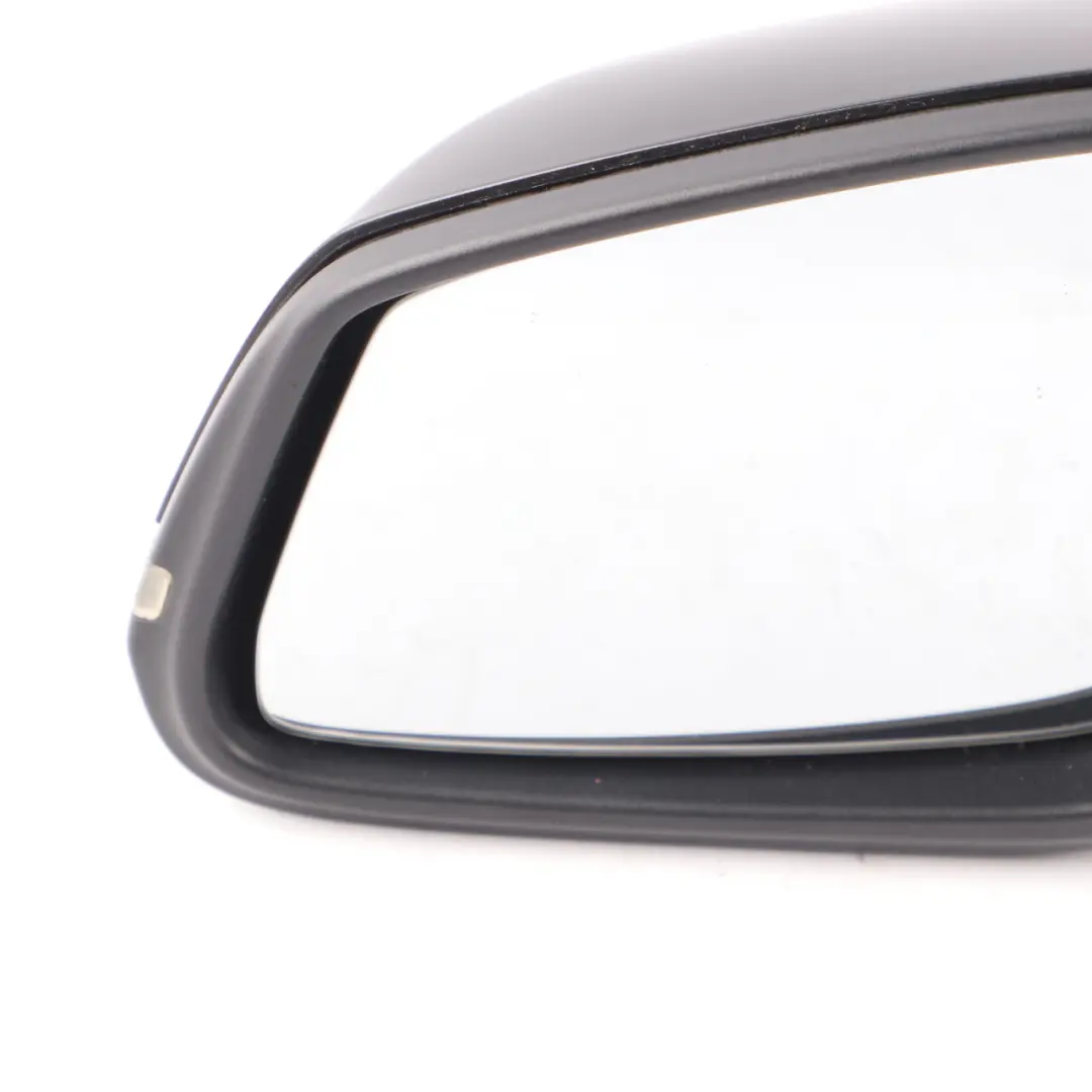 BMW 3 Series F30 F31 Heated Left Wing Mirror N/S Schwarz 2 Black 668 - SKU rhd-7245093-SCH - Part number 7245093