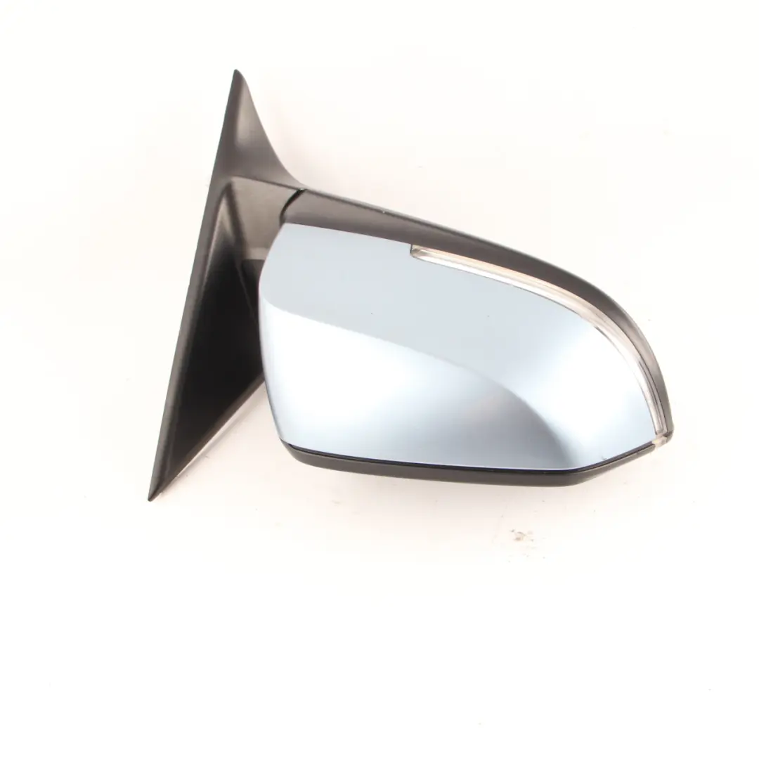 Wing Mirror BMW F30 F31 Heated Right Door O/S Liquid Blue Metallic B40 6 Pins to with Part number 7245094 Wing Mirror BMW F30 F31 Heated Right Door O/S Liquid Blue Metallic B40 6 Pins - SKU rhd-7245094-LBL - Part number 7245094