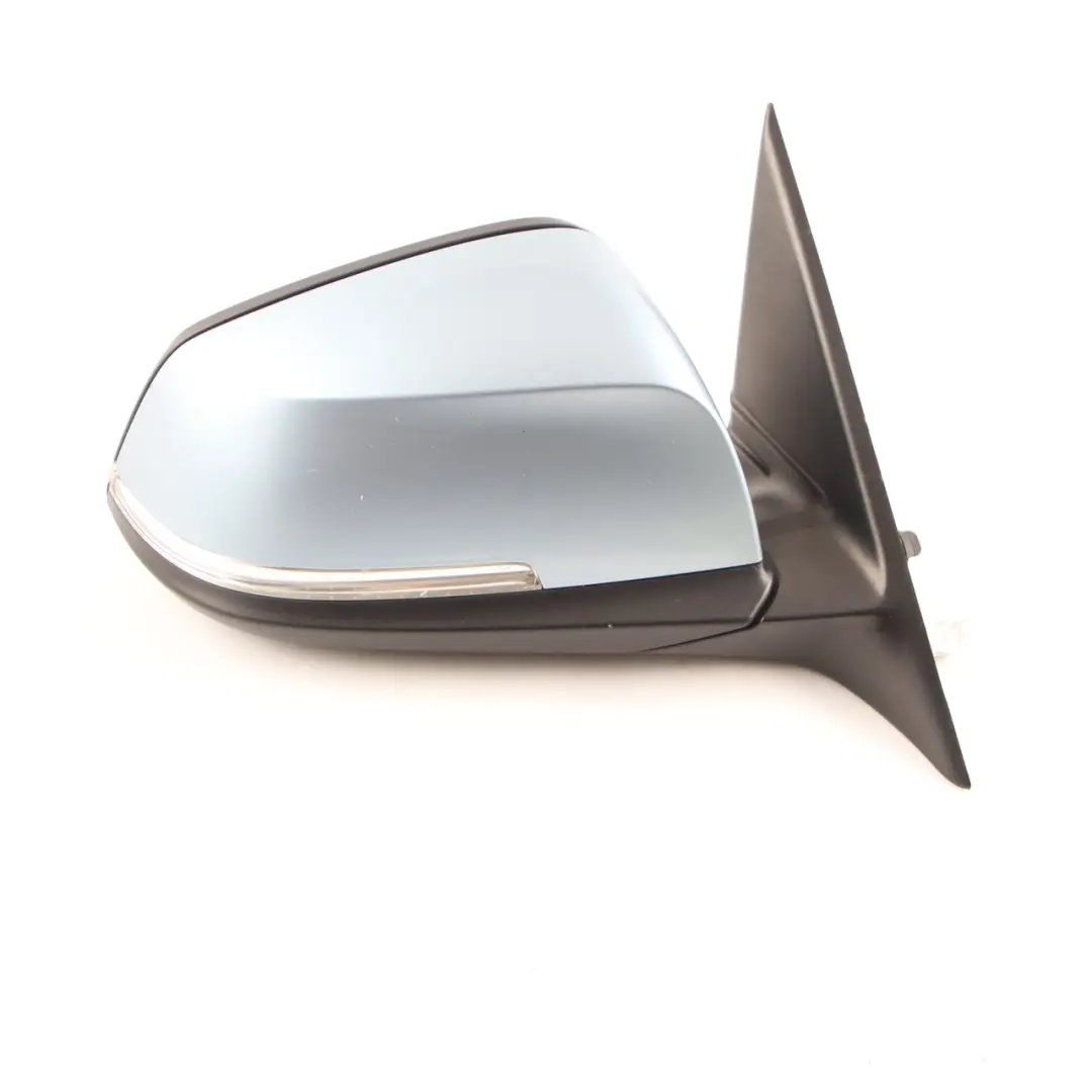 Wing Mirror BMW F30 F31 Heated Right Door O/S Liquid Blue Metallic B40 6 Pins to with Part number 7245094 Wing Mirror BMW F30 F31 Heated Right Door O/S Liquid Blue Metallic B40 6 Pins - SKU rhd-7245094-LBL - Part number 7245094