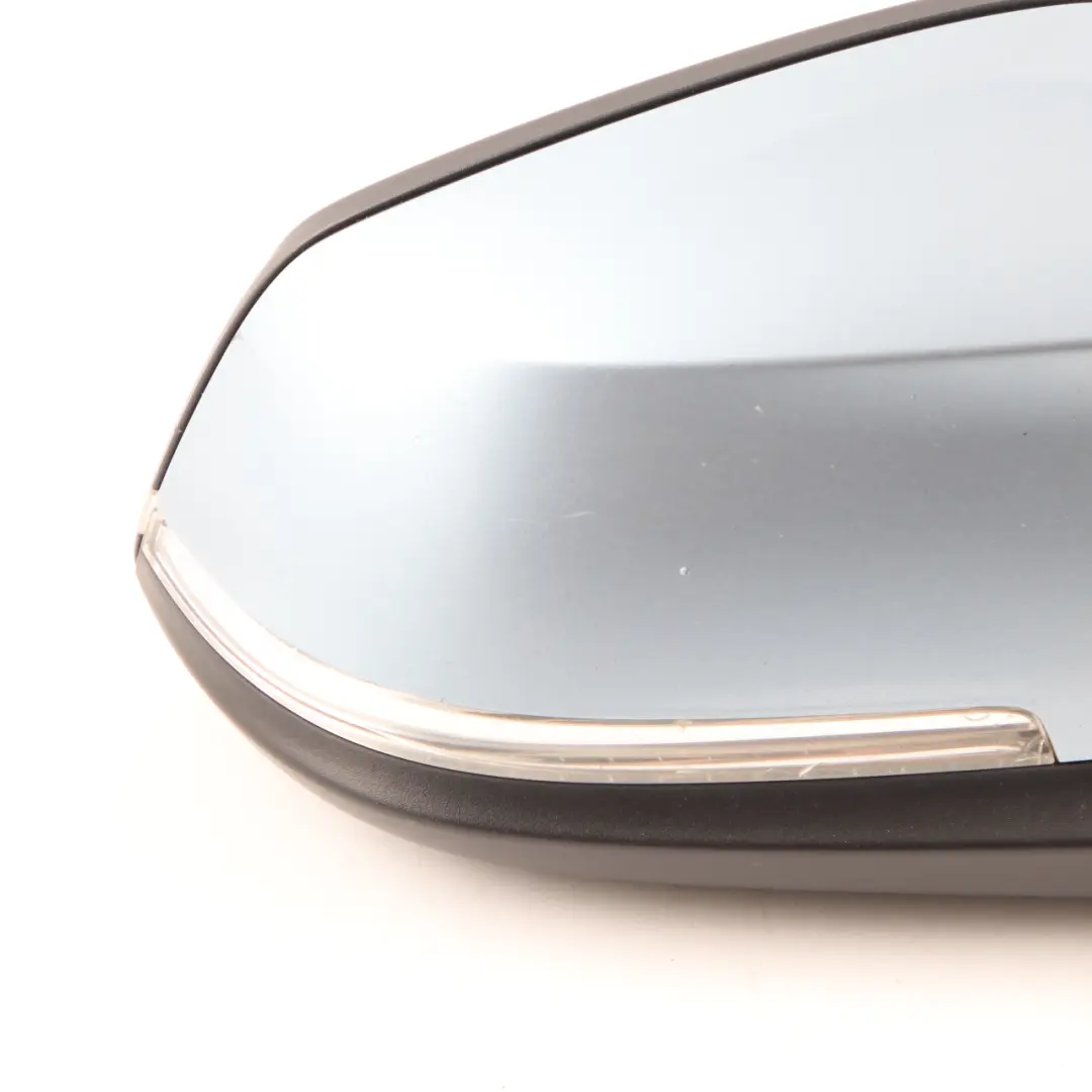 Wing Mirror BMW F30 F31 Heated Right Door O/S Liquid Blue Metallic B40 6 Pins to with Part number 7245094 Wing Mirror BMW F30 F31 Heated Right Door O/S Liquid Blue Metallic B40 6 Pins - SKU rhd-7245094-LBL - Part number 7245094