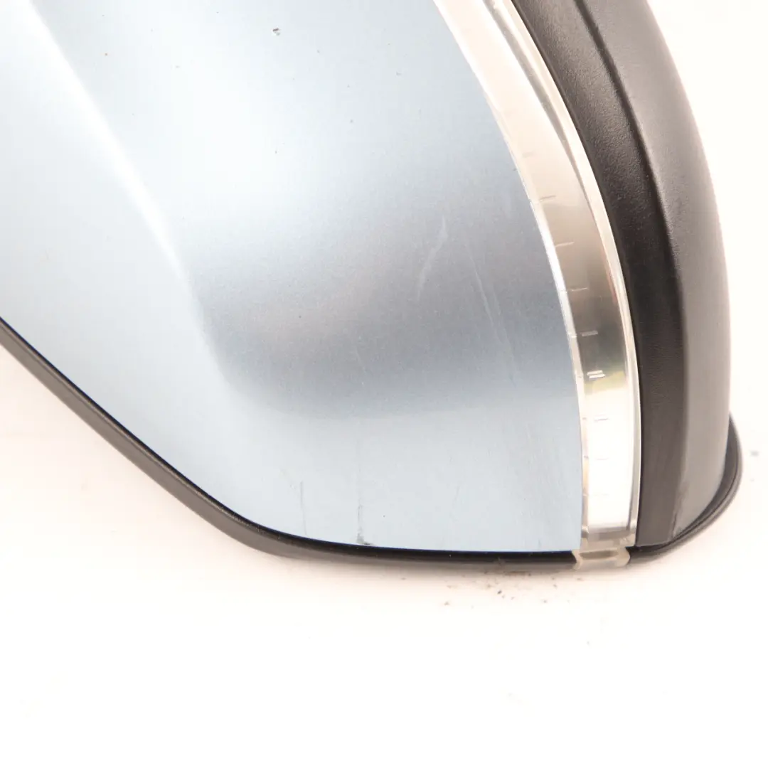 Wing Mirror BMW F30 F31 Heated Right Door O/S Liquid Blue Metallic B40 6 Pins to with Part number 7245094 Wing Mirror BMW F30 F31 Heated Right Door O/S Liquid Blue Metallic B40 6 Pins - SKU rhd-7245094-LBL - Part number 7245094