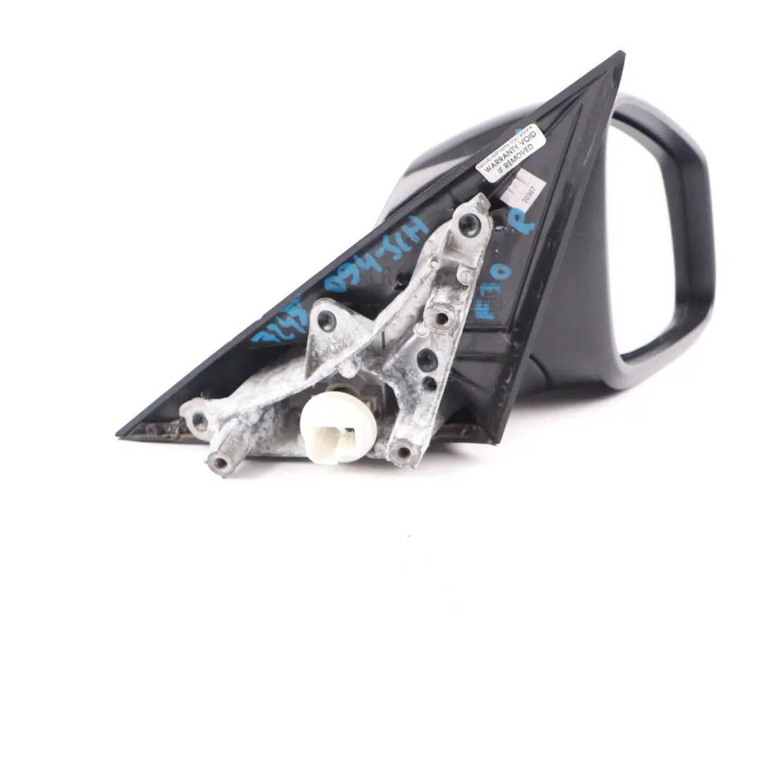 Wing Mirror BMW F30 F31 Heated Right O/S Schwarz 2 Black 668 6 Pins to with Part number 7245094 Wing Mirror BMW F30 F31 Heated Right O/S Schwarz 2 Black 668 6 Pins - SKU rhd-7245094-SCH - Part number 7245094