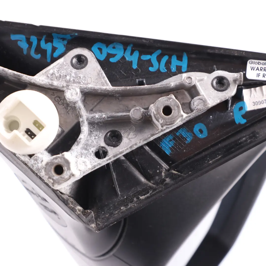 Wing Mirror BMW F30 F31 Heated Right O/S Schwarz 2 Black 668 6 Pins to with Part number 7245094 Wing Mirror BMW F30 F31 Heated Right O/S Schwarz 2 Black 668 6 Pins - SKU rhd-7245094-SCH - Part number 7245094