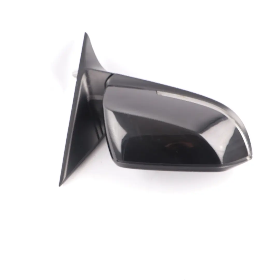  Wing Mirror BMW F30 F31 Heated Right O/S Schwarz 2 Black 668 6 Pins - SKU rhd-7245094-SCH - Part number 7245094