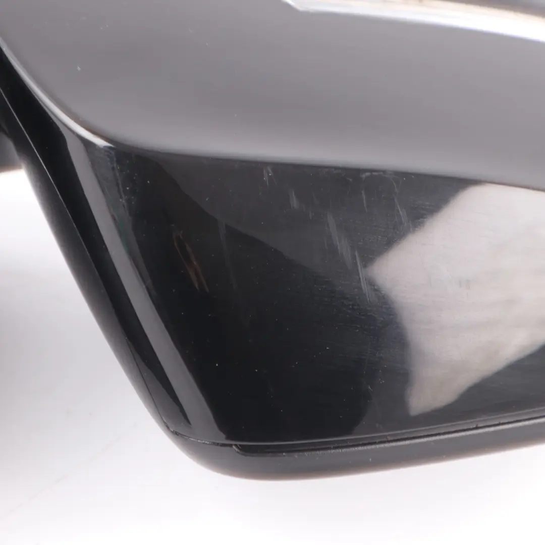  Wing Mirror BMW F30 F31 Heated Right O/S Schwarz 2 Black 668 6 Pins - SKU rhd-7245094-SCH - Part number 7245094