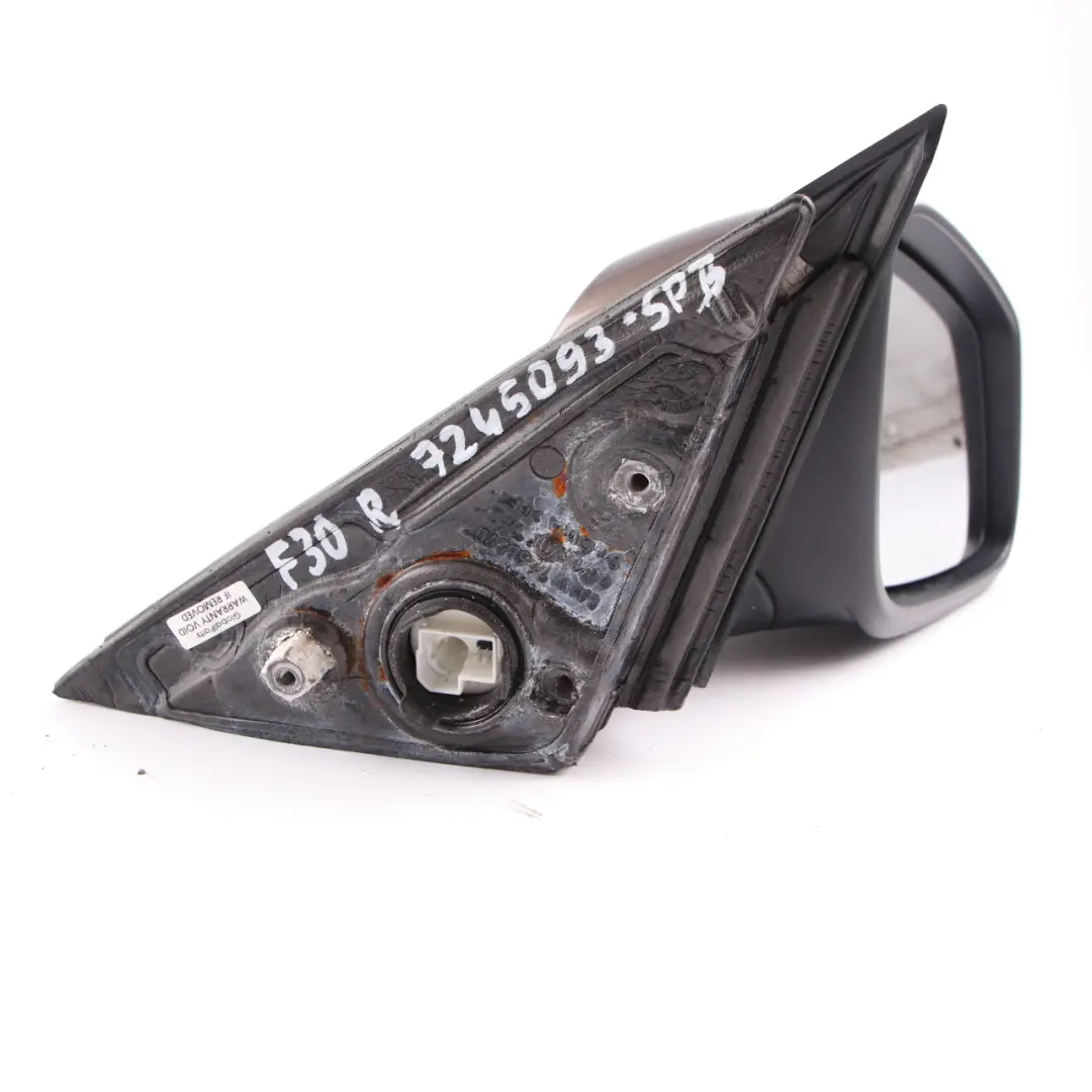 Wing Mirror BMW F30 F31 Heated Right O/S Sparkling Bronze Metallic B06 to with Part number 7245094 Wing Mirror BMW F30 F31 Heated Right O/S Sparkling Bronze Metallic B06 - SKU rhd-7245094-SPB - Part number 7245094