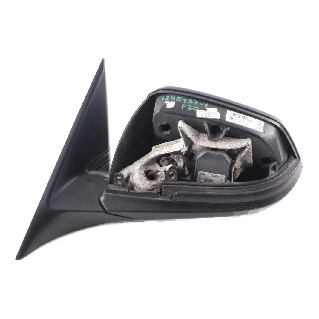  Wing Mirror BMW F30 F31 Outside Door Left N/S Heated Auto Dip 5 Pins - SKU rhd-7245137-1 - Part number 7245137