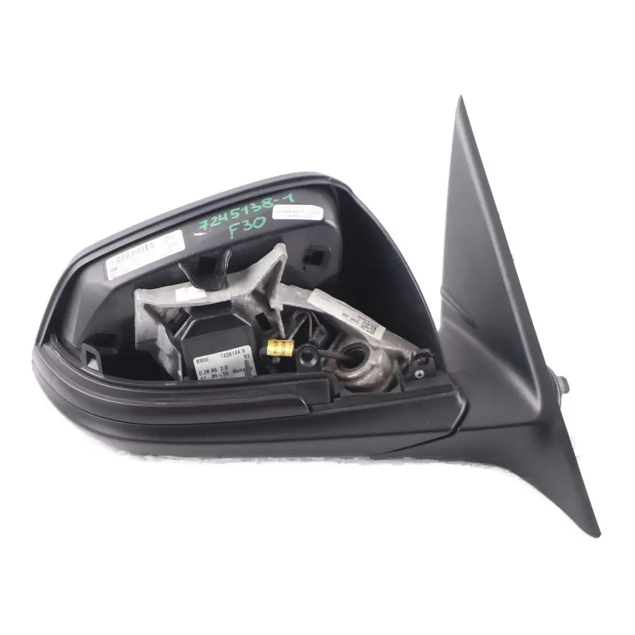  Wing Mirror BMW F30 F31 Door Right O/S Heated Auto Dip 5 Pins Outside - SKU rhd-7245138-1 - Part number 7245138