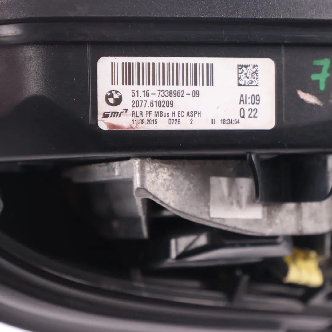 Wing Mirror BMW F30 F31 Door Right O/S Heated Auto Dip 5 Pins Outside to with Part number 7245138 Wing Mirror BMW F30 F31 Door Right O/S Heated Auto Dip 5 Pins Outside - SKU rhd-7245138-1 - Part number 7245138