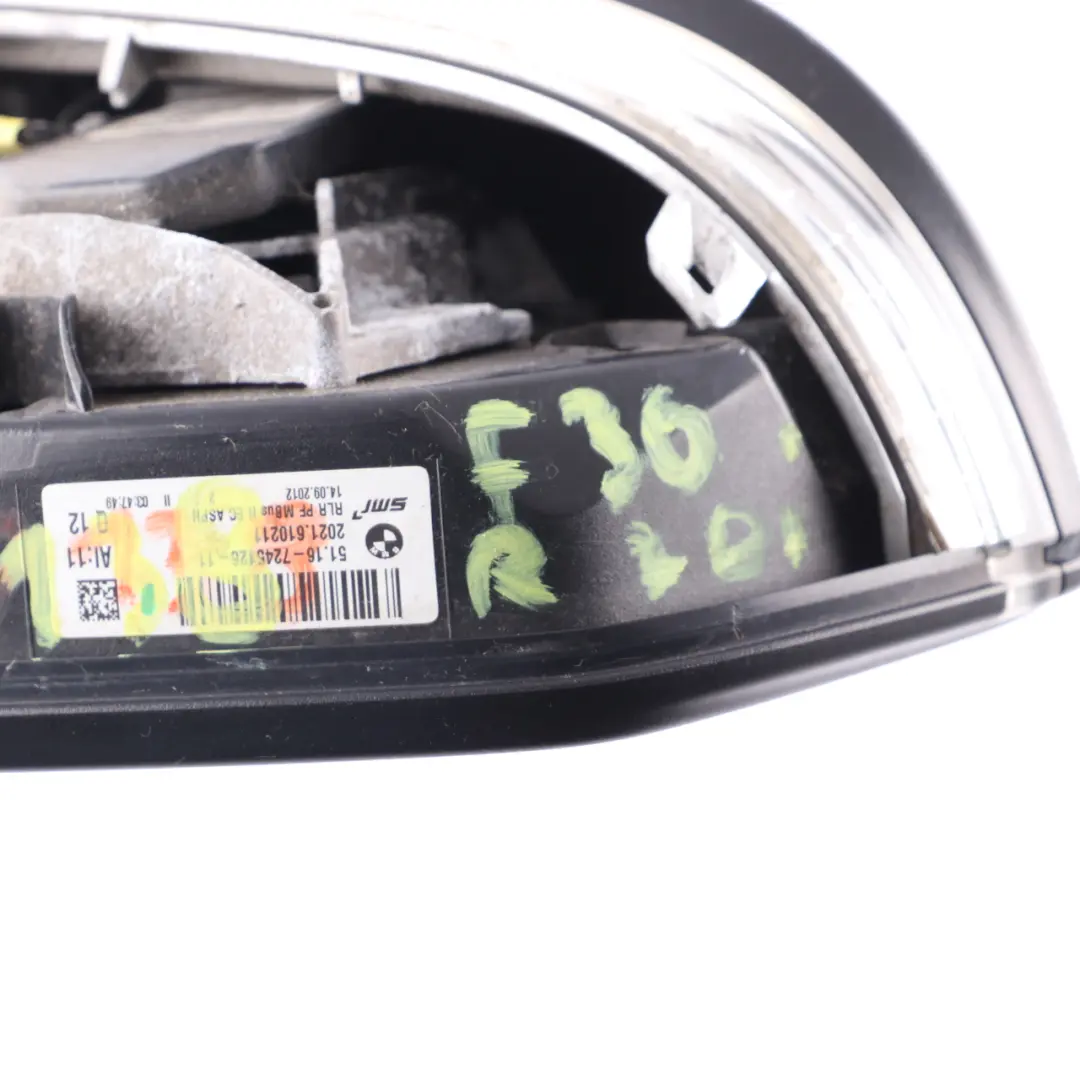 Wing Mirror BMW F30 F31 Heated Auto Dip Door Right O/S 5 Pins Outside to with Part number 7245138 Wing Mirror BMW F30 F31 Heated Auto Dip Door Right O/S 5 Pins Outside - SKU rhd-7245138 - Part number 7245138