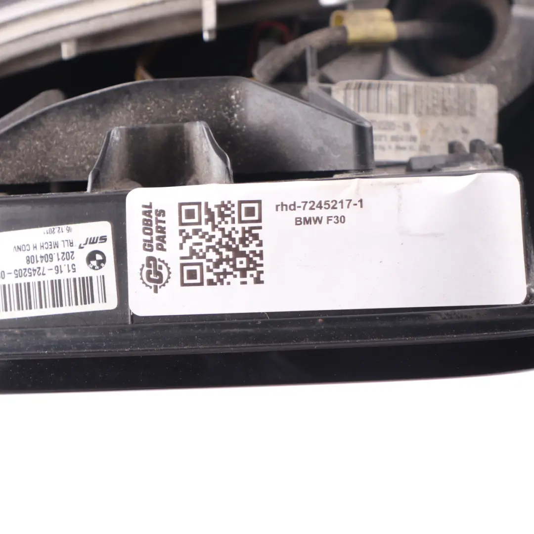  Wing Mirror Base BMW F30 F31 M Sport High Gloss Heated Carrier Mount Left N/S - SKU rhd-7245217-1 - Part number 7245217