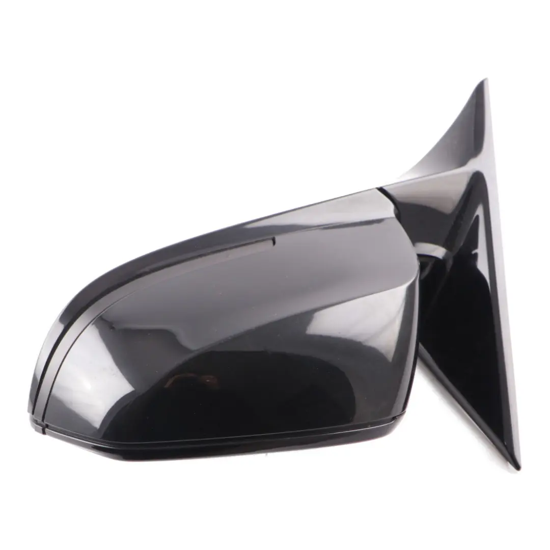  Wing Mirror BMW F30 F31 M Sport High Gloss Heated Left N/S Black Sapphire - 475 - SKU rhd-7245217-BS - Part number 7245217