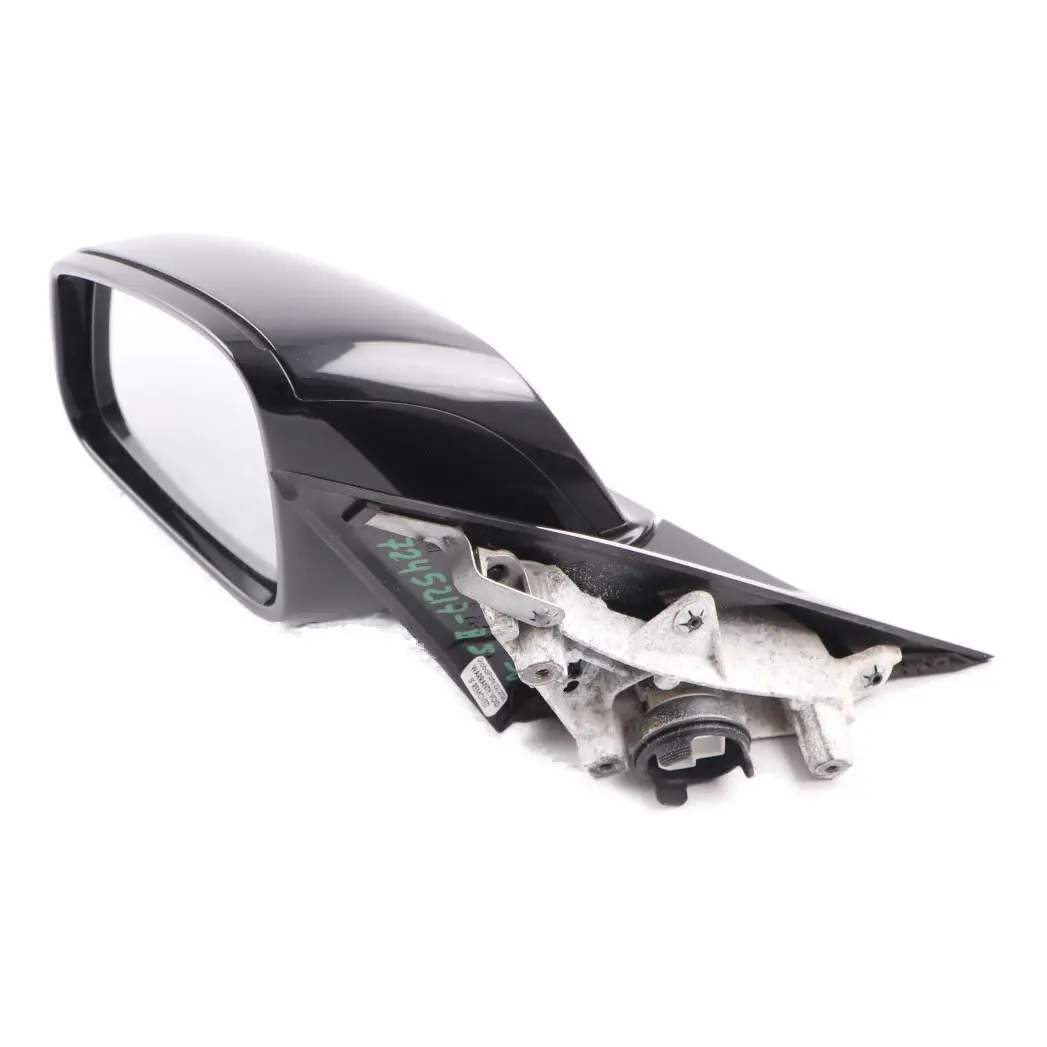  Wing Mirror BMW F30 F31 M Sport High Gloss Heated Left N/S Black Sapphire - 475 - SKU rhd-7245217-BS - Part number 7245217
