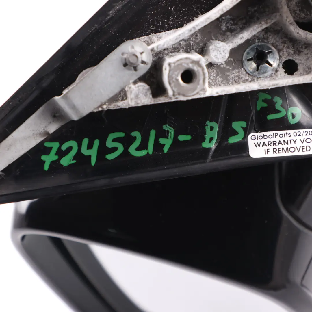 Wing Mirror BMW F30 F31 M Sport High Gloss Heated Left N/S Black Sapphire - 475 to with Part number 7245217 Wing Mirror BMW F30 F31 M Sport High Gloss Heated Left N/S Black Sapphire - 475 - SKU rhd-7245217-BS - Part number 7245217