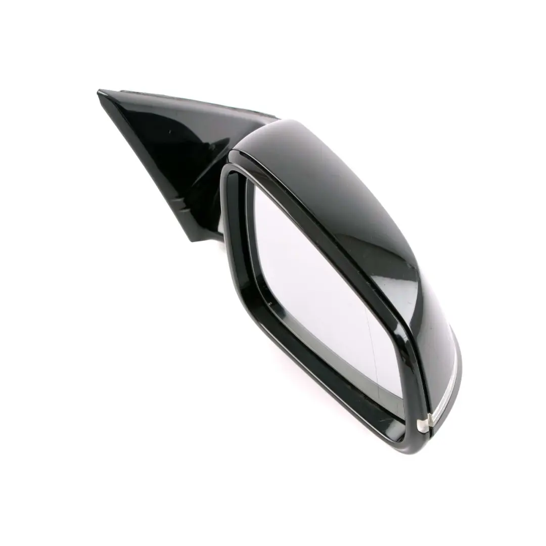 BMW 3 Series F30 F31 1 M Sport High Gloss Heated Right Wing Mirror O/S Black - SKU rhd-7245218-BLK1 - Part number 7245218
