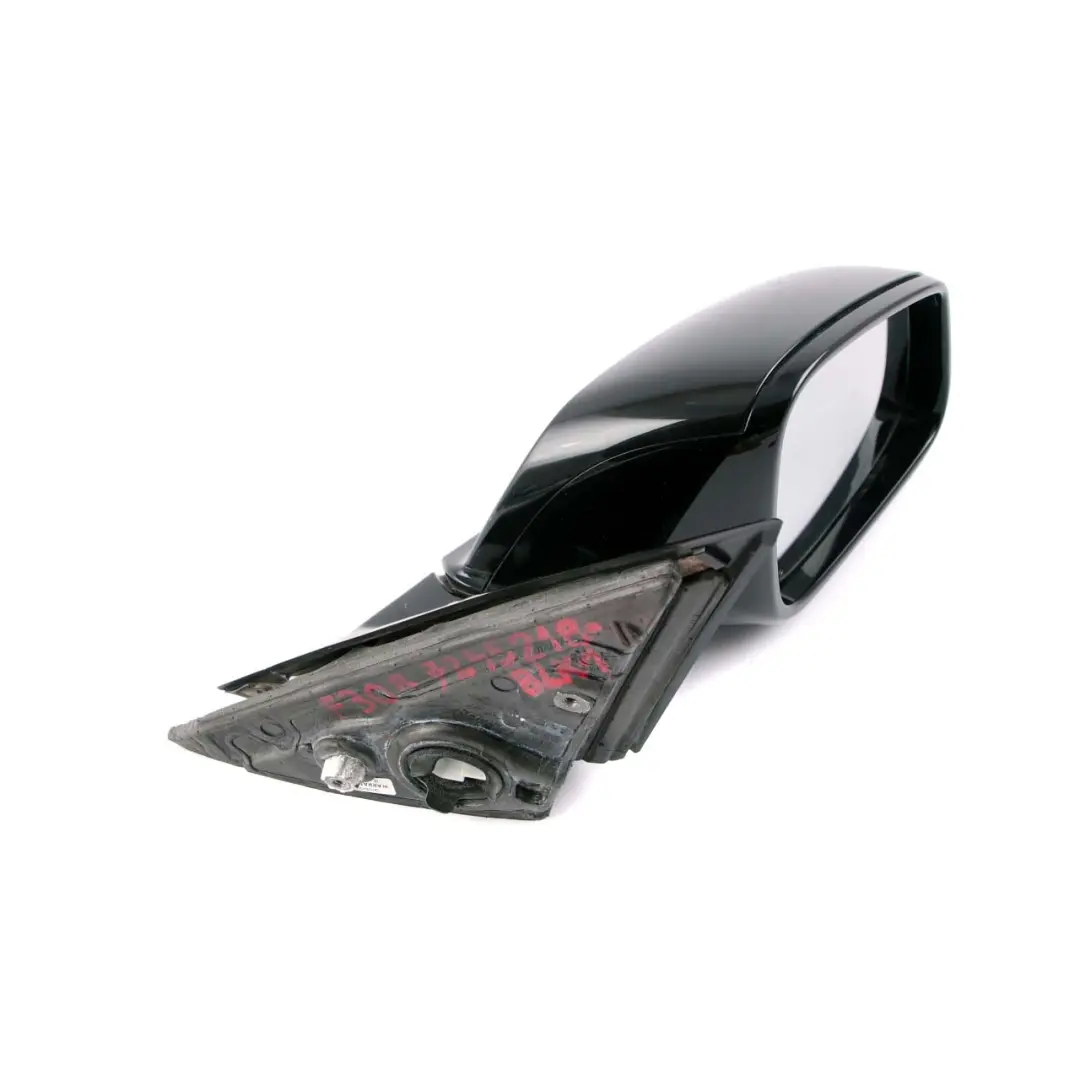 High Gloss Heated Right Wing Mirror O/S Black to BMW 3 Series F30 F31 1 M Sport with Part number 7245218 BMW 3 Series F30 F31 1 M Sport High Gloss Heated Right Wing Mirror O/S Black - SKU rhd-7245218-BLK1 - Part number 7245218