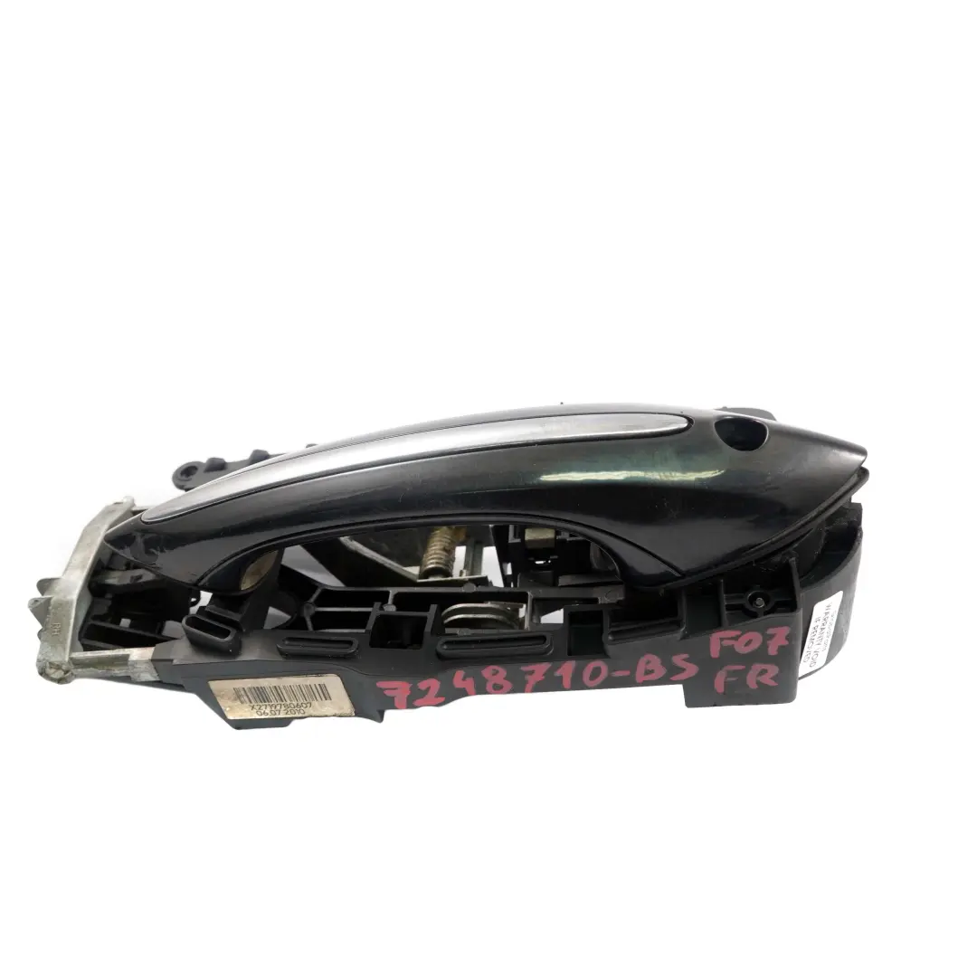 Grab Handle BMW F07 GT Front Right O/S Driver Door Black Sapphire Metallic - 475 - SKU rhd-7248710-BS - Part number 7248710