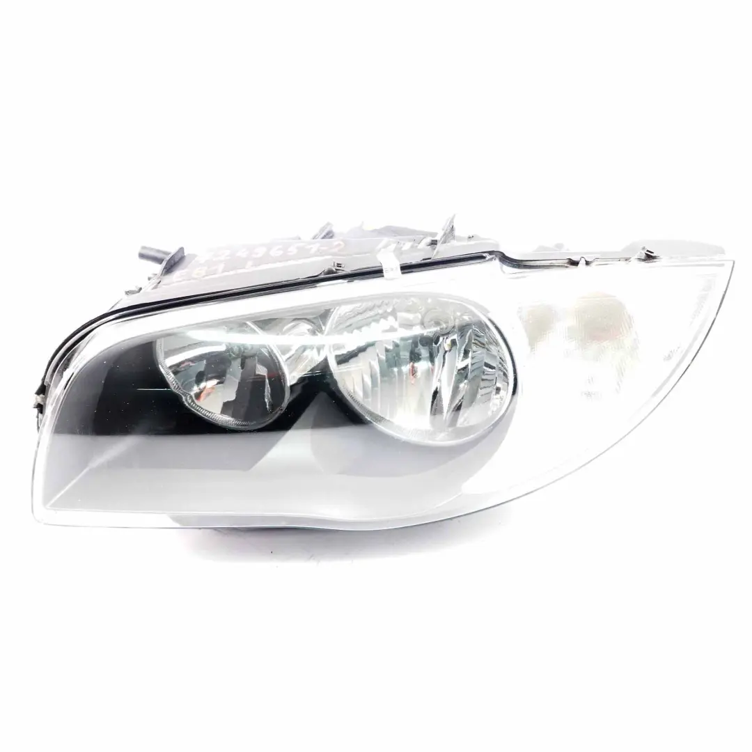 Front Left Headlight Headlamp N/S to BMW E81 E87 LCI Passenger with Part number 7249651 BMW E81 E87 LCI Passenger Front Left Headlight Headlamp N/S - SKU rhd-7249651-2 - Part number 7249651