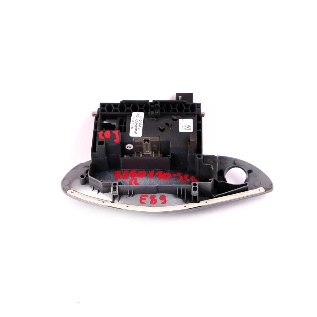 Outer Door Opener Right Grab Handle O/S Spacegrau Space Grey A52 to BMW Z4 E89 with Part number 7250110 BMW Z4 E89 Outer Door Opener Right Grab Handle O/S Spacegrau Space Grey A52 - SKU rhd-7250110-SCG - Part number 7250110