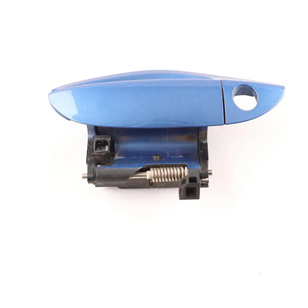 Door Handle Outside Grab Door Right O/S Estorilblau Estoril Blue B45 to BMW Z4 E89 with Part number 7250112 BMW Z4 E89 Door Handle Outside Grab Door Right O/S Estorilblau Estoril Blue B45 - SKU rhd-7250112-EB - Part number 7250112