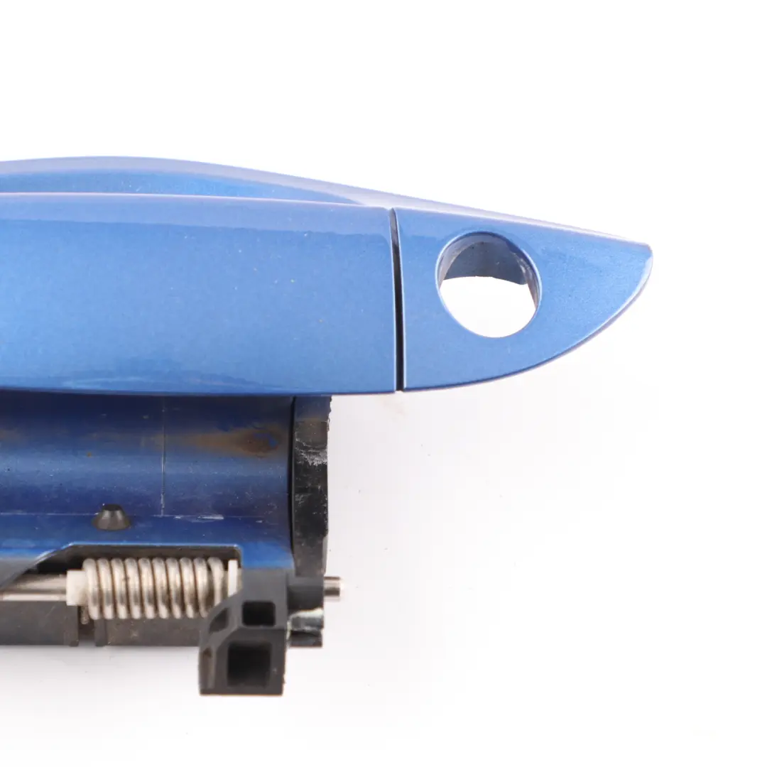 Door Handle Outside Grab Door Right O/S Estorilblau Estoril Blue B45 to BMW Z4 E89 with Part number 7250112 BMW Z4 E89 Door Handle Outside Grab Door Right O/S Estorilblau Estoril Blue B45 - SKU rhd-7250112-EB - Part number 7250112