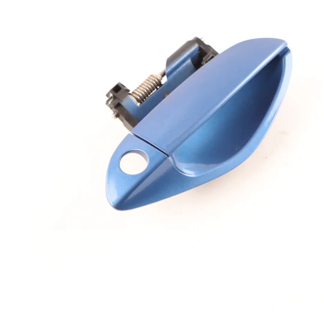 Door Handle Outside Grab Door Right O/S Estorilblau Estoril Blue B45 to BMW Z4 E89 with Part number 7250112 BMW Z4 E89 Door Handle Outside Grab Door Right O/S Estorilblau Estoril Blue B45 - SKU rhd-7250112-EB - Part number 7250112