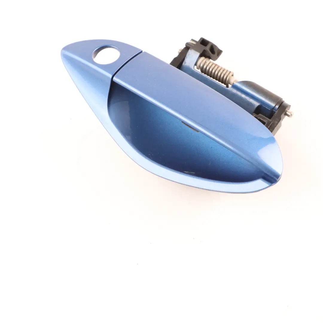 Door Handle Outside Grab Door Right O/S Estorilblau Estoril Blue B45 to BMW Z4 E89 with Part number 7250112 BMW Z4 E89 Door Handle Outside Grab Door Right O/S Estorilblau Estoril Blue B45 - SKU rhd-7250112-EB - Part number 7250112