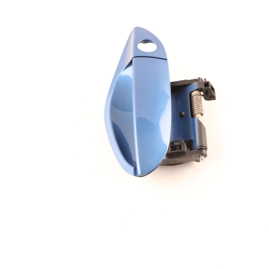 Door Handle Outside Grab Door Right O/S Estorilblau Estoril Blue B45 to BMW Z4 E89 with Part number 7250112 BMW Z4 E89 Door Handle Outside Grab Door Right O/S Estorilblau Estoril Blue B45 - SKU rhd-7250112-EB - Part number 7250112
