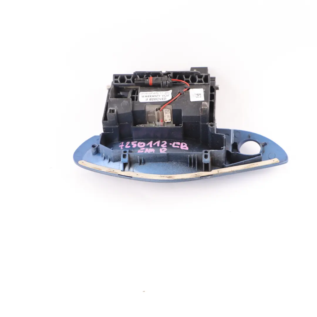 Door Handle Outside Grab Door Right O/S Estorilblau Estoril Blue B45 to BMW Z4 E89 with Part number 7250112 BMW Z4 E89 Door Handle Outside Grab Door Right O/S Estorilblau Estoril Blue B45 - SKU rhd-7250112-EB - Part number 7250112