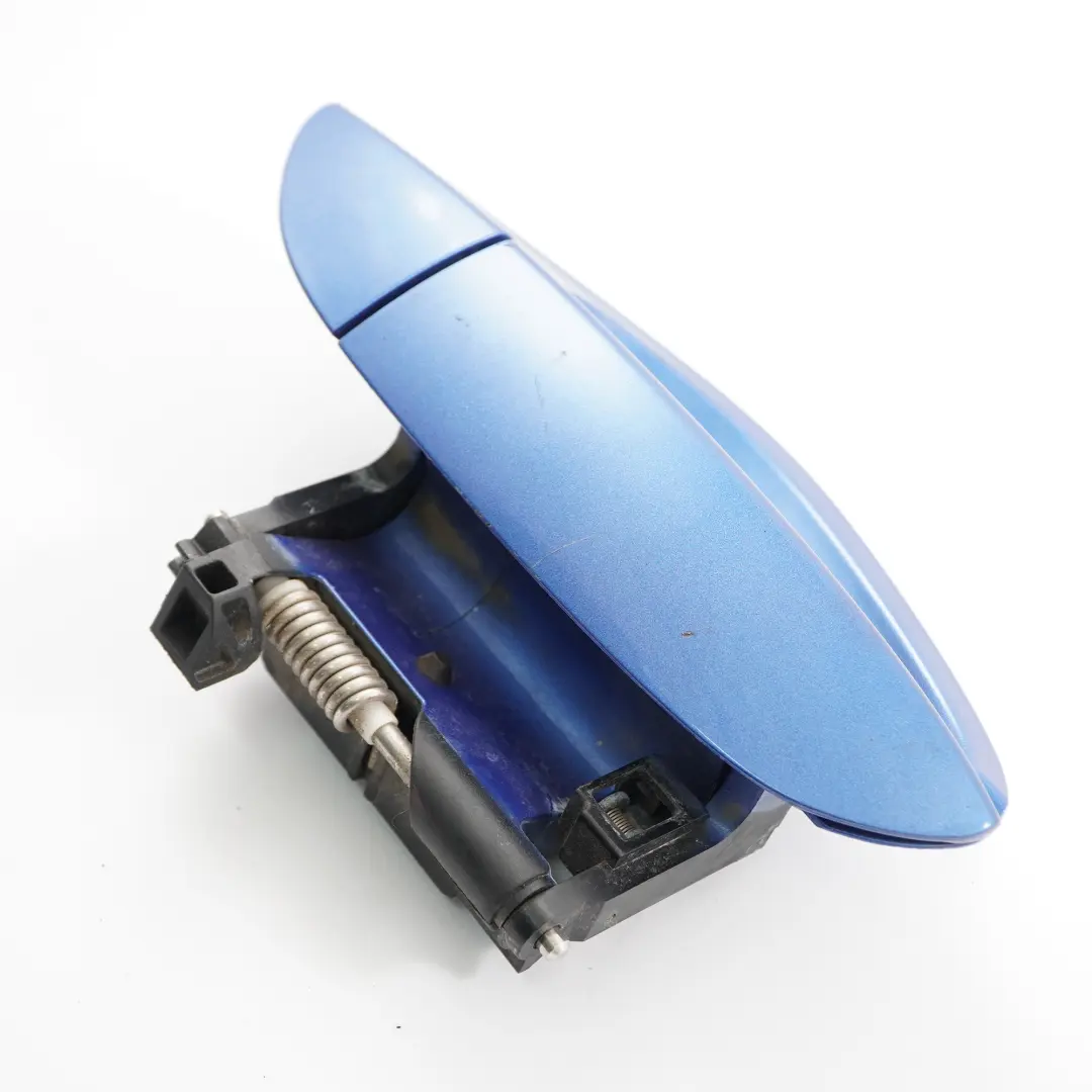 BMW Z4 E89 Door Opener Handle Outer Left N/S Grab Estorilblau Blue Metallic B45 - SKU rhd-7250115-EB - Part number 7250115