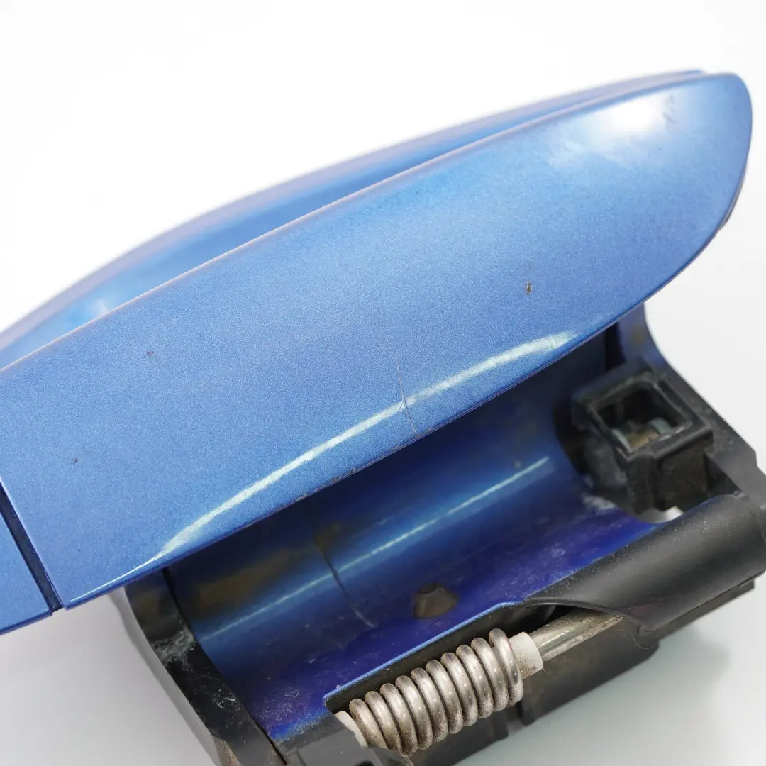 Door Opener Handle Outer Left N/S Grab Estorilblau Blue Metallic B45 to BMW Z4 E89 with Part number 7250115 BMW Z4 E89 Door Opener Handle Outer Left N/S Grab Estorilblau Blue Metallic B45 - SKU rhd-7250115-EB - Part number 7250115