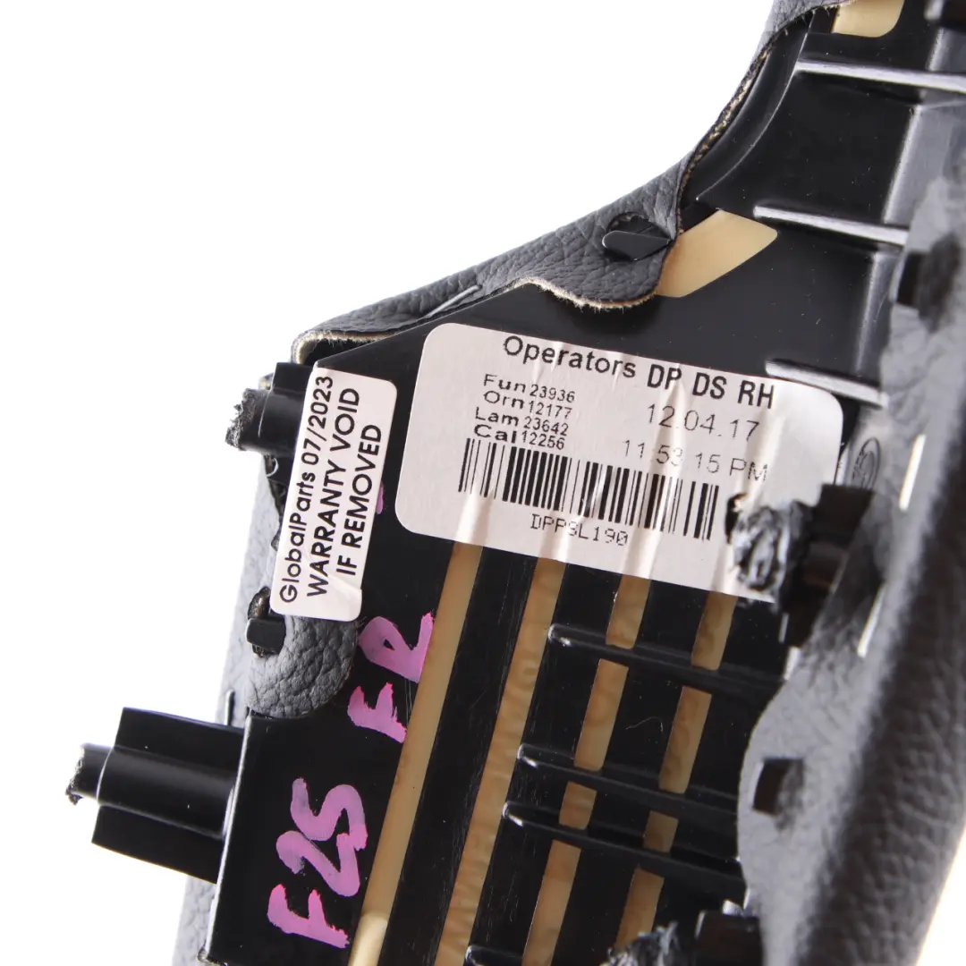 Arm Rest BMW X3 F25 X4 F26 Door Panel Trim Front Right O/S Cover Leather Black to with Part number 7250826 Arm Rest BMW X3 F25 X4 F26 Door Panel Trim Front Right O/S Cover Leather Black - SKU rhd-7250826 - Part number 7250826