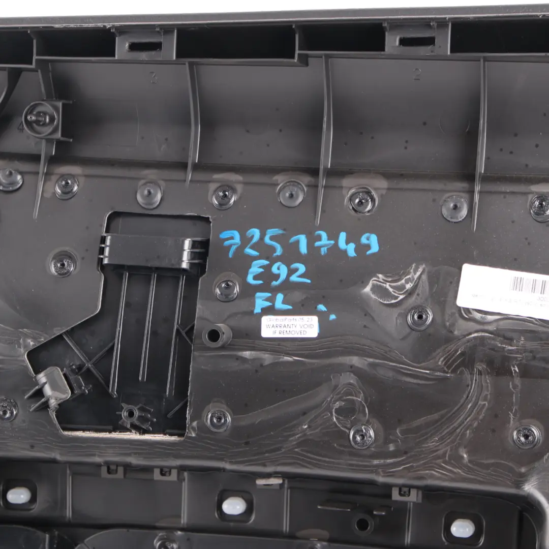 Door Card BMW E92 E93 LCI Front Left N/S Lining Trim Panel Leather Oyster to with Part number 7251749 Door Card BMW E92 E93 LCI Front Left N/S Lining Trim Panel Leather Oyster - SKU rhd-7251749 - Part number 7251749