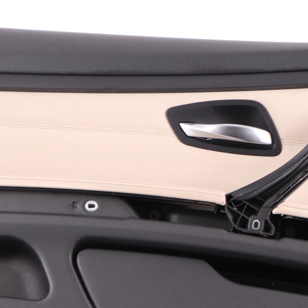 Door Card BMW E92 E93 LCI Front Left N/S Lining Trim Panel Leather Oyster to with Part number 7251749 Door Card BMW E92 E93 LCI Front Left N/S Lining Trim Panel Leather Oyster - SKU rhd-7251749 - Part number 7251749