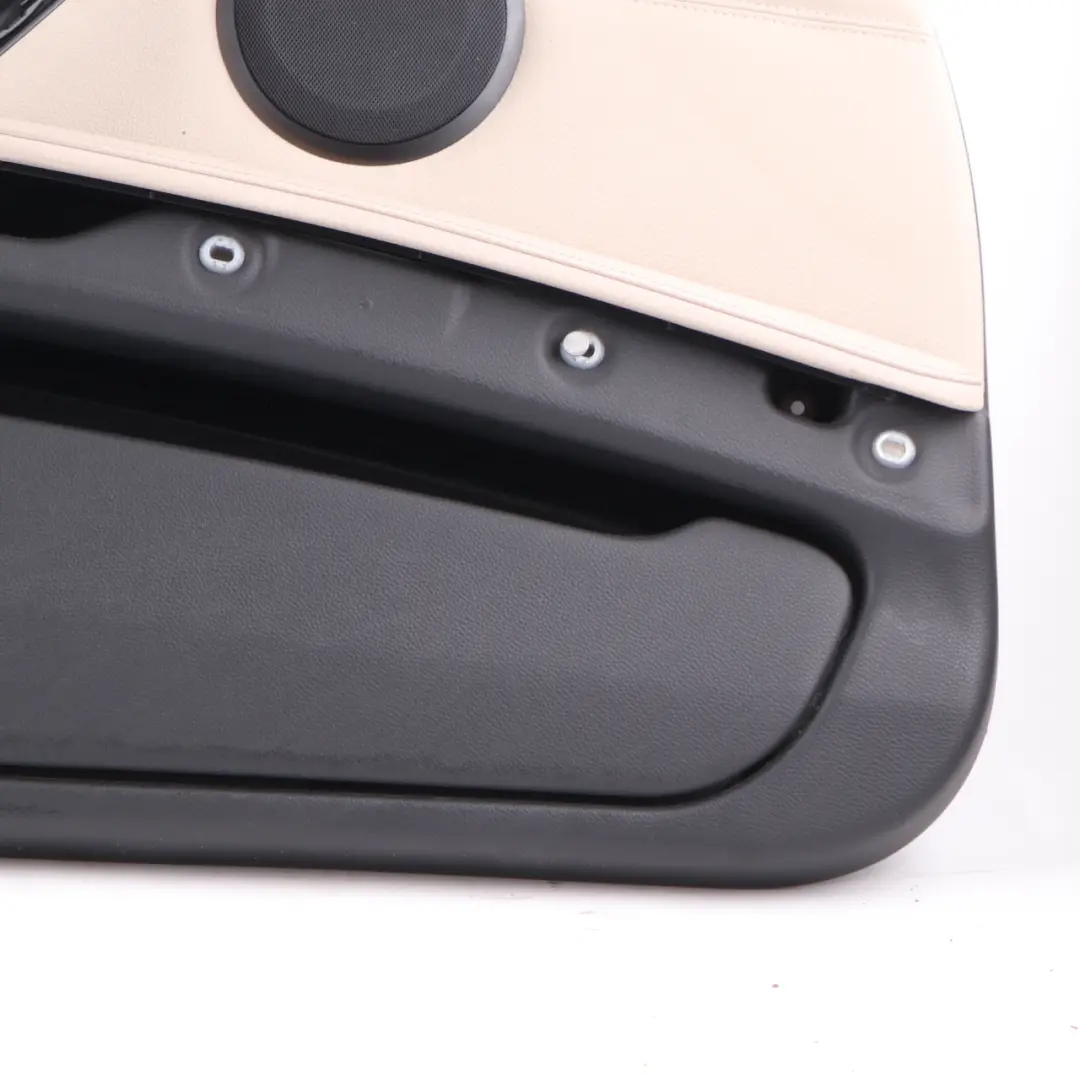 Door Card BMW E92 E93 LCI Front Left N/S Lining Trim Panel Leather Oyster to with Part number 7251749 Door Card BMW E92 E93 LCI Front Left N/S Lining Trim Panel Leather Oyster - SKU rhd-7251749 - Part number 7251749