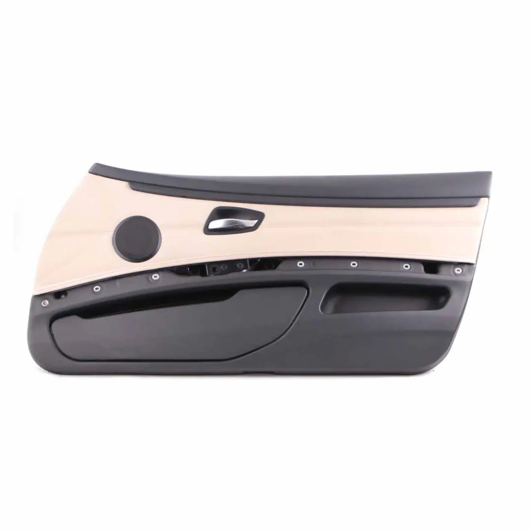 Door Card BMW E92 E93 LCI Front Right O/S Lining Trim Panel Leather Oyster to with Part number 7251750 Door Card BMW E92 E93 LCI Front Right O/S Lining Trim Panel Leather Oyster - SKU rhd-7251750 - Part number 7251750