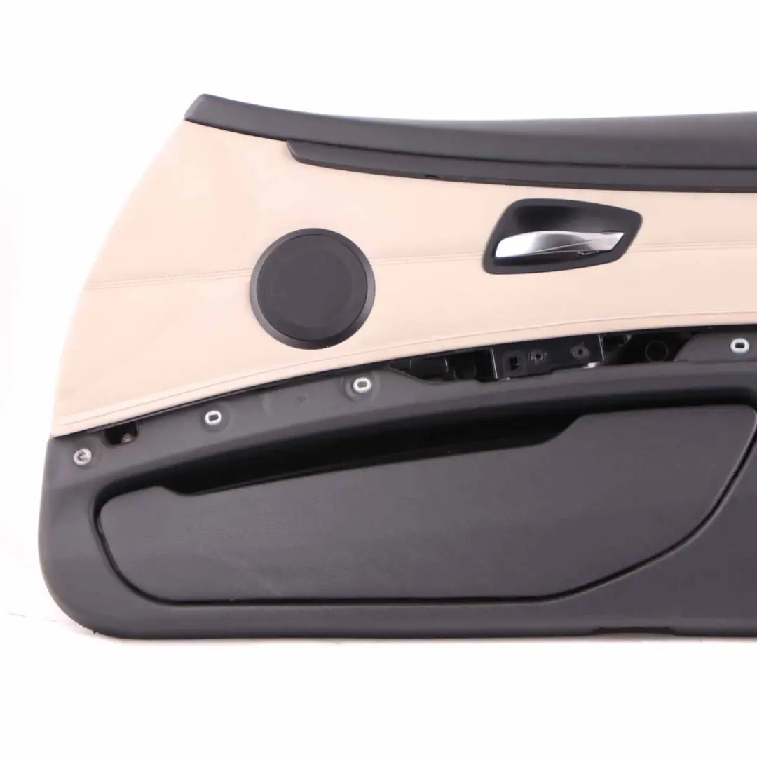 Door Card BMW E92 E93 LCI Front Right O/S Lining Trim Panel Leather Oyster to with Part number 7251750 Door Card BMW E92 E93 LCI Front Right O/S Lining Trim Panel Leather Oyster - SKU rhd-7251750 - Part number 7251750