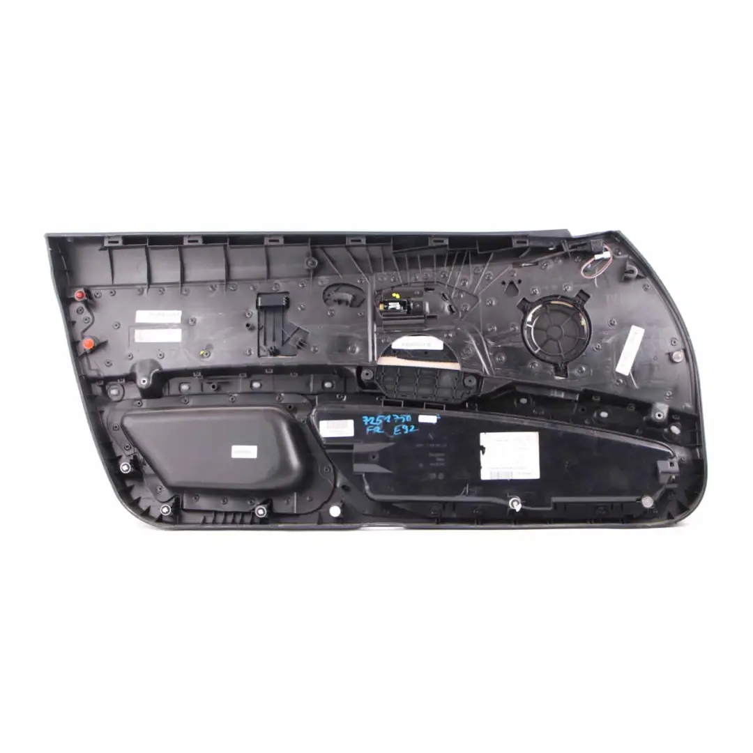Door Card BMW E92 E93 LCI Front Right O/S Lining Trim Panel Leather Oyster to with Part number 7251750 Door Card BMW E92 E93 LCI Front Right O/S Lining Trim Panel Leather Oyster - SKU rhd-7251750 - Part number 7251750