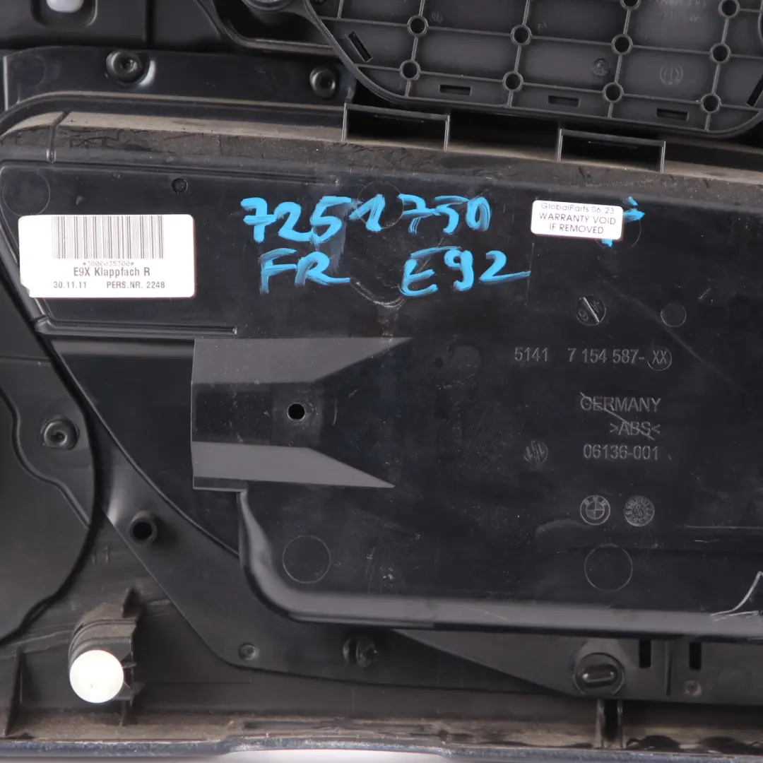  Door Card BMW E92 E93 LCI Front Right O/S Lining Trim Panel Leather Oyster - SKU rhd-7251750 - Part number 7251750