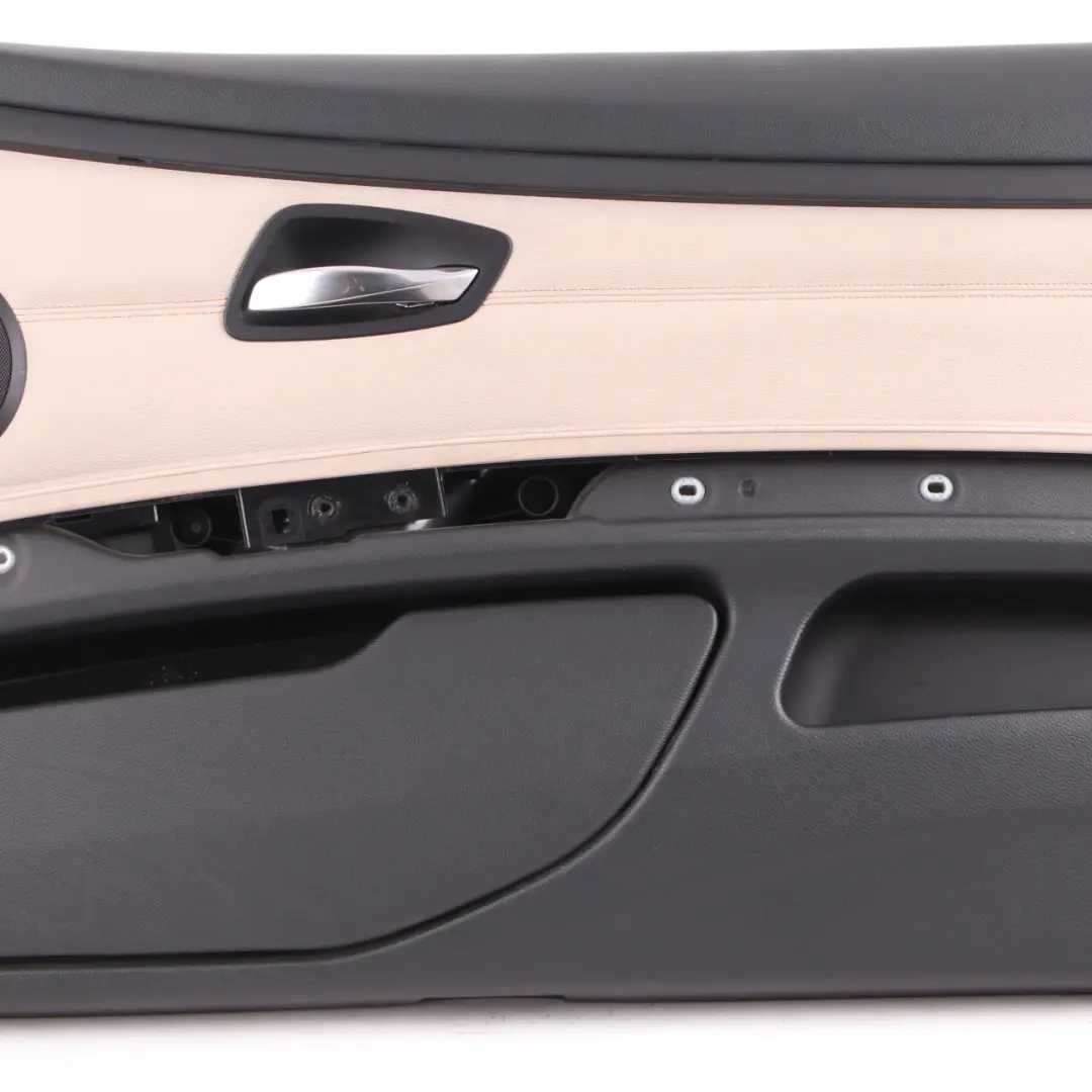 Door Card BMW E92 E93 LCI Front Right O/S Lining Trim Panel Leather Oyster to with Part number 7251750 Door Card BMW E92 E93 LCI Front Right O/S Lining Trim Panel Leather Oyster - SKU rhd-7251750 - Part number 7251750